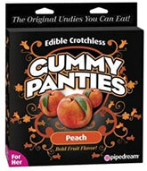 EDIBLE CROTCHLESS GUMMY PANTIES - PEACH
